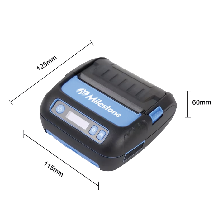Impresora térmica portátil Milestone MHT-P80F