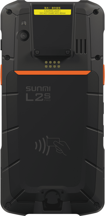 SUNMI L2S Pro – P09064014 -A12, 3GB+32GB, 13MP rear+2MP front, Zebra 2D Scanner, Wifi, 4G, NFC, GMS, IP65