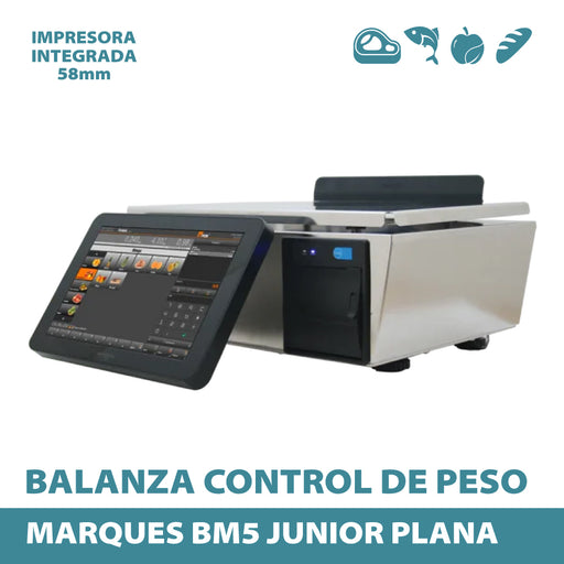 MARQUÉS Balanza Control de peso BM5 Junior Plana