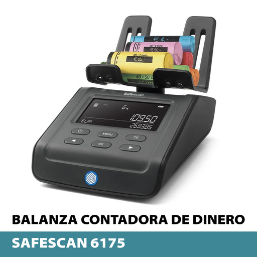 SAFESCAN 6175 negra Balanza contadora