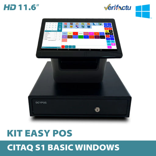 KIT TPV Foodtruck Citaq S1 Lite Easy Pos Basic Windows