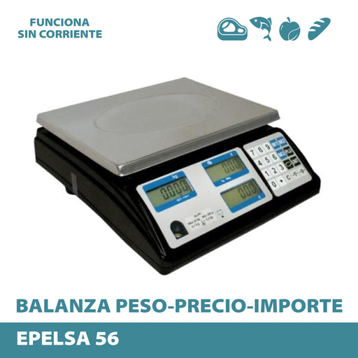 EPELSA Balanza Peso-precio-importe 56