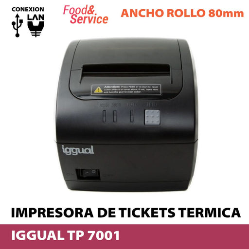 IGGUAL TP 7001 (ETHERNET + USB) · FOOD&SERVICE