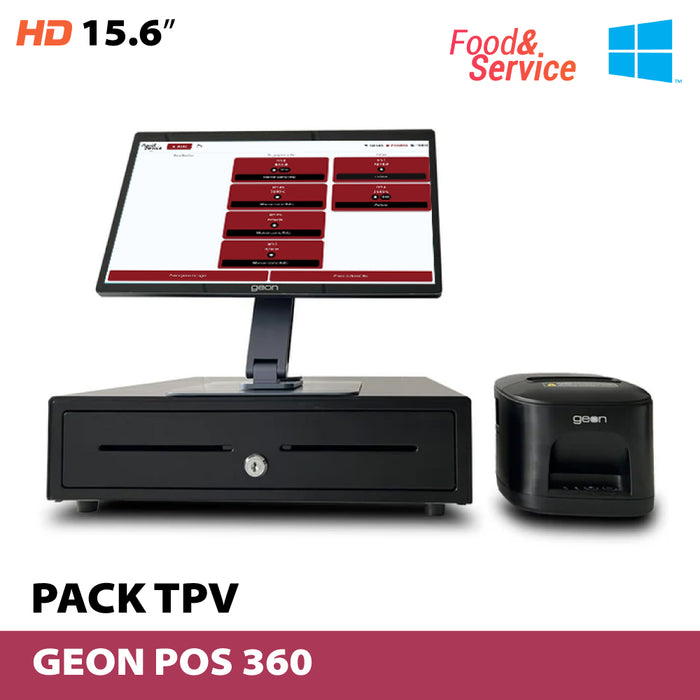 Pack TPV 360 nueva apertura Food&Service “Incluye con configuración específica para Food&Service "