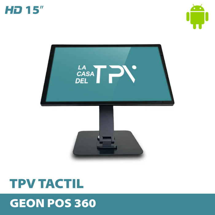 TPV Tactil 15" Geon Pos 360 4 GB Ram / 64 GB Android