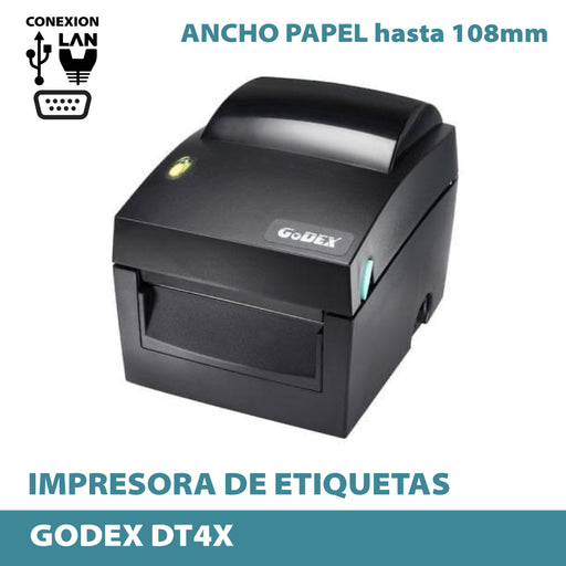 Impresora de etiquetas godex dt4x