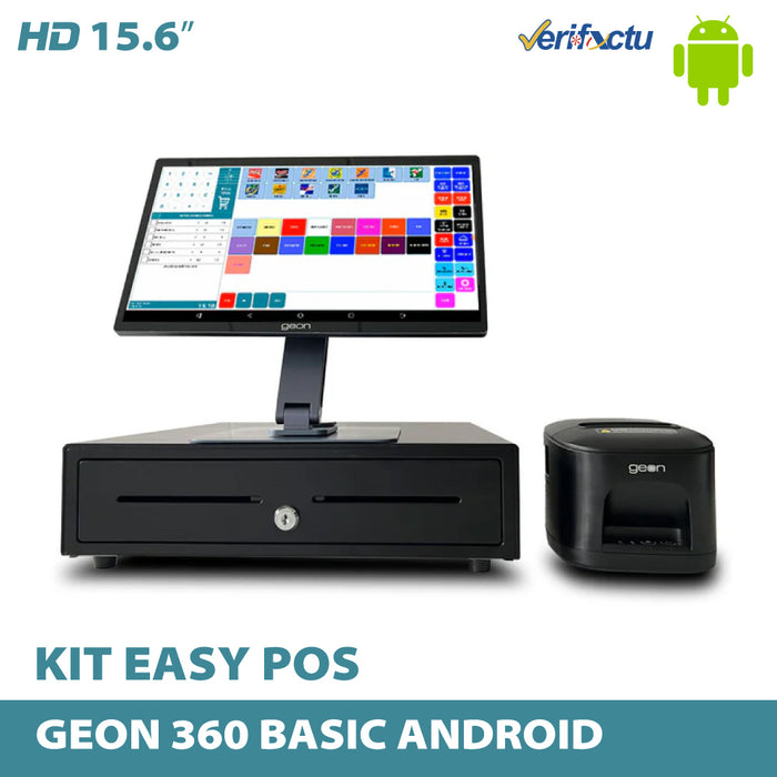 KIT Geon 360 Nuevo Restaurante Easy Pos Basic Android