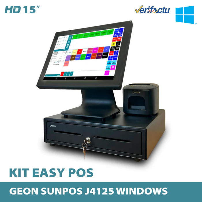 KIT Sunpos Nuevo Restaurante Easy Pos Basic Windows