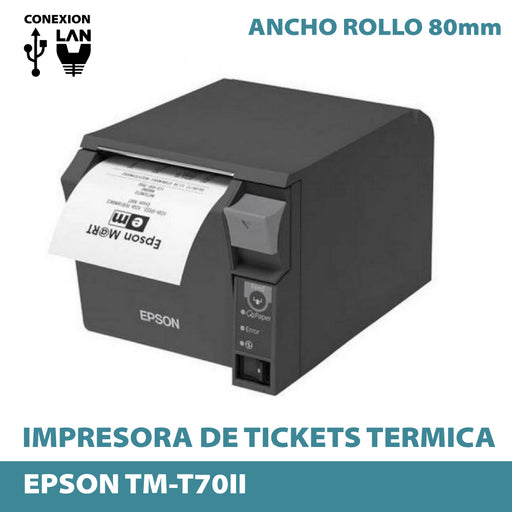 EPSON TM-T70II (ETHERNET + USB)