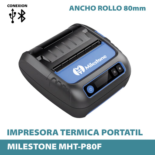 MILESTONE MHT-P80F Impresora térmica portátil