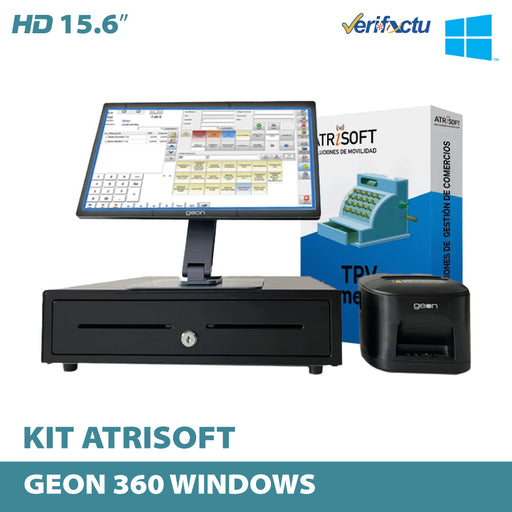 Pack TPV Geon 360 para comercios Software Atrisoft