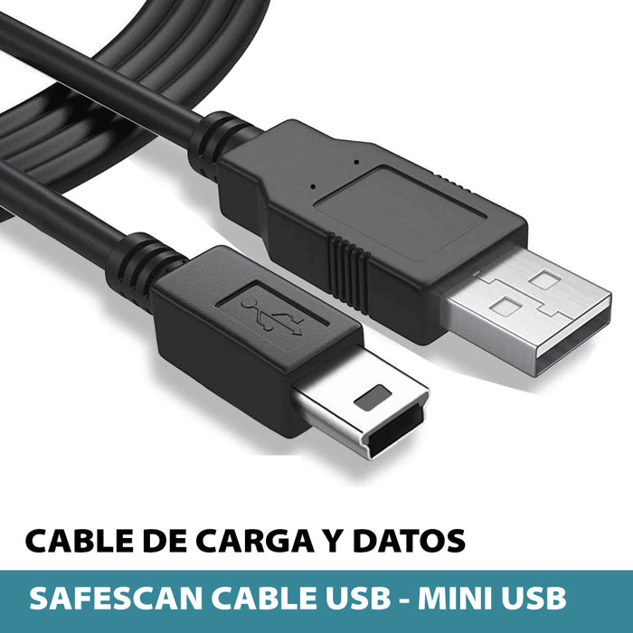 SAFESCAN Cable USB - Mini USB