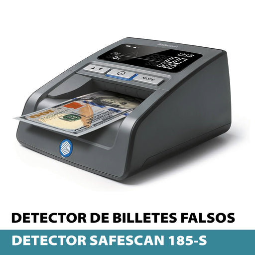 SAFESCAN 185-S Detector de billetes falsos automático