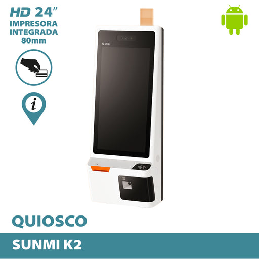 SUNMI K2 SIXCORE/4GB/16GB SSD/24" Android