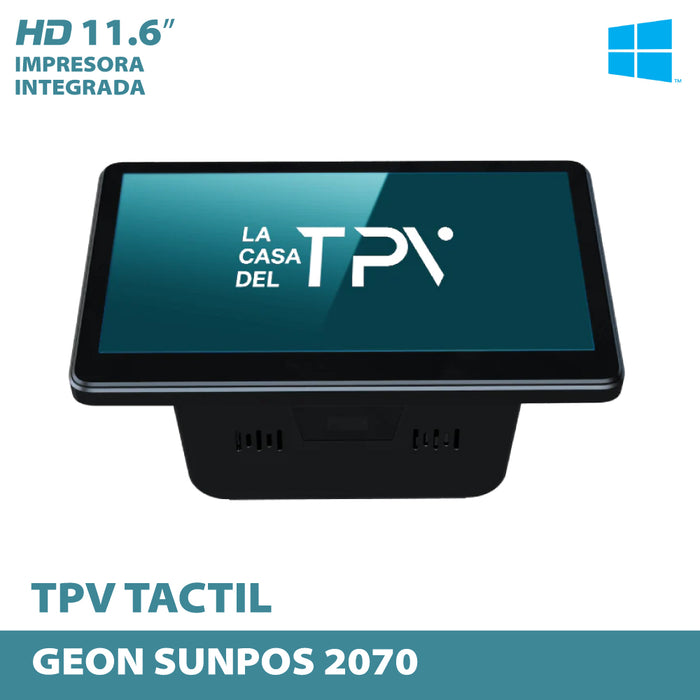 TPV en entorno Windows marca Geon modelo sunpos-2070