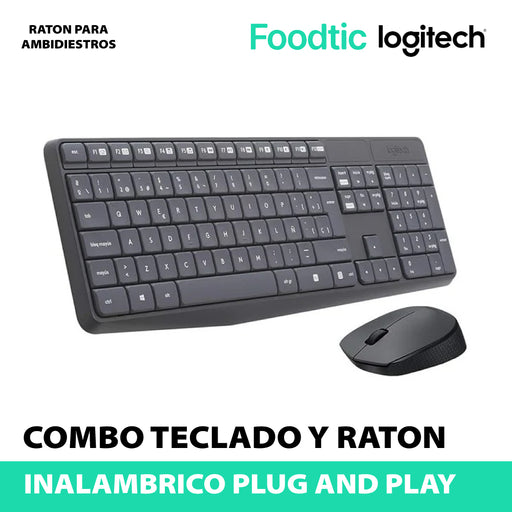 Combo Teclado y Ratón LOGITECH MK235