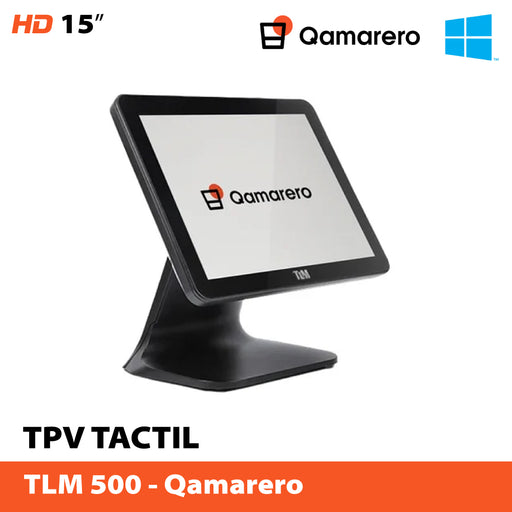 TPV Tactil 15" TLM 8 Gb Ram / 128 Gb ssd  con configuración específica para Qamarero