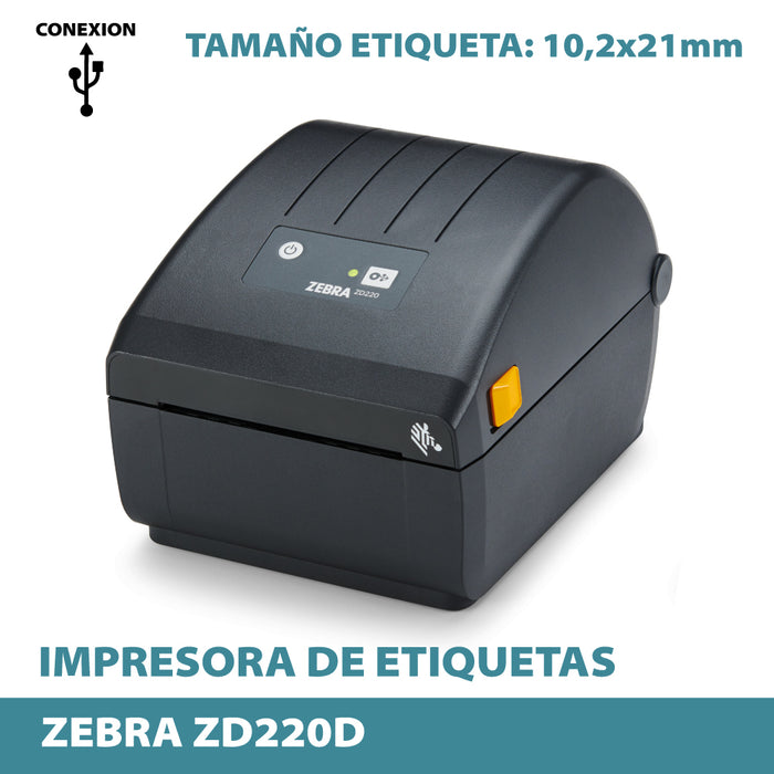 Impresora Térmica Directa Zebra ZD220D USB