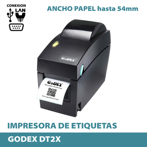 Impresora de etiquetas godex dt2x