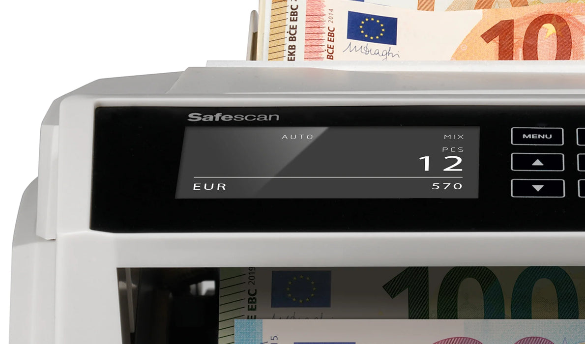 SAFESCAN 2465-S Contador de valor de billetes