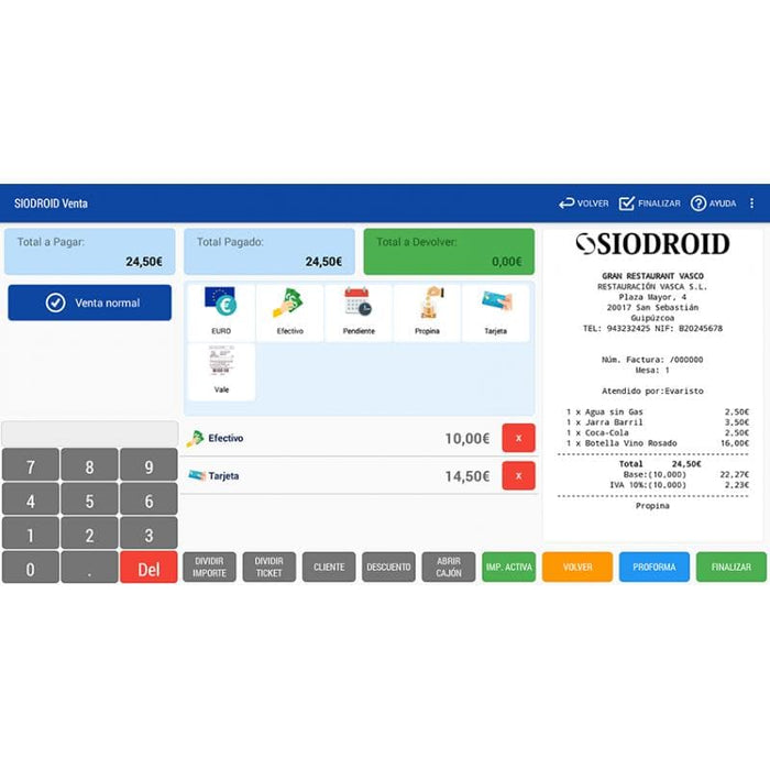 Software Factory Pos Licencia PDA